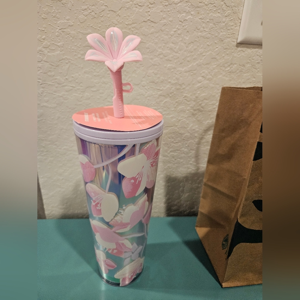Starbucks 2024 release Cherry Blossom Tumbler
